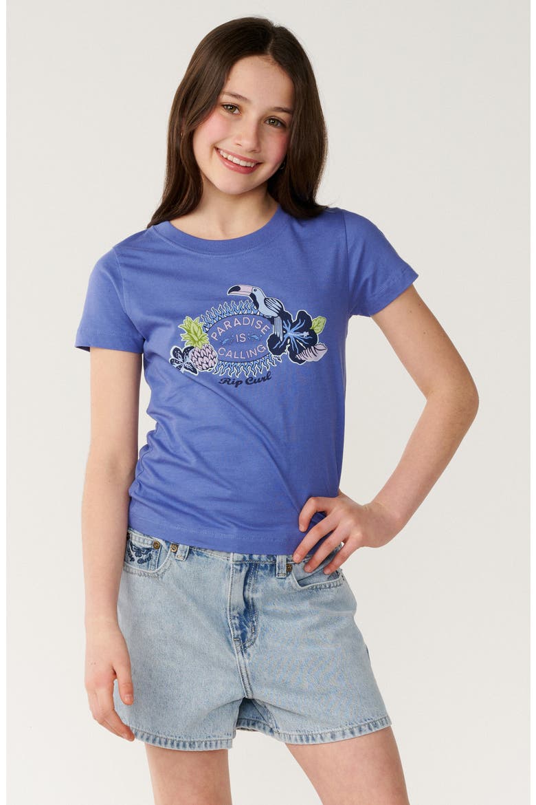 Kids' Costa Del Sol Graphic Baby Tee, Main, color, OCEAN