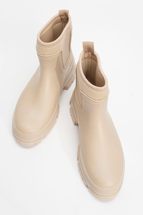 Prologue Shoes Ploye Rain Boot In Neutral