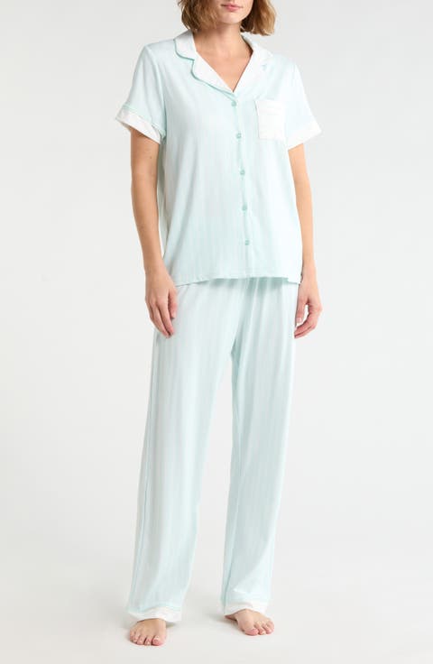 Notch Collar Pajamas