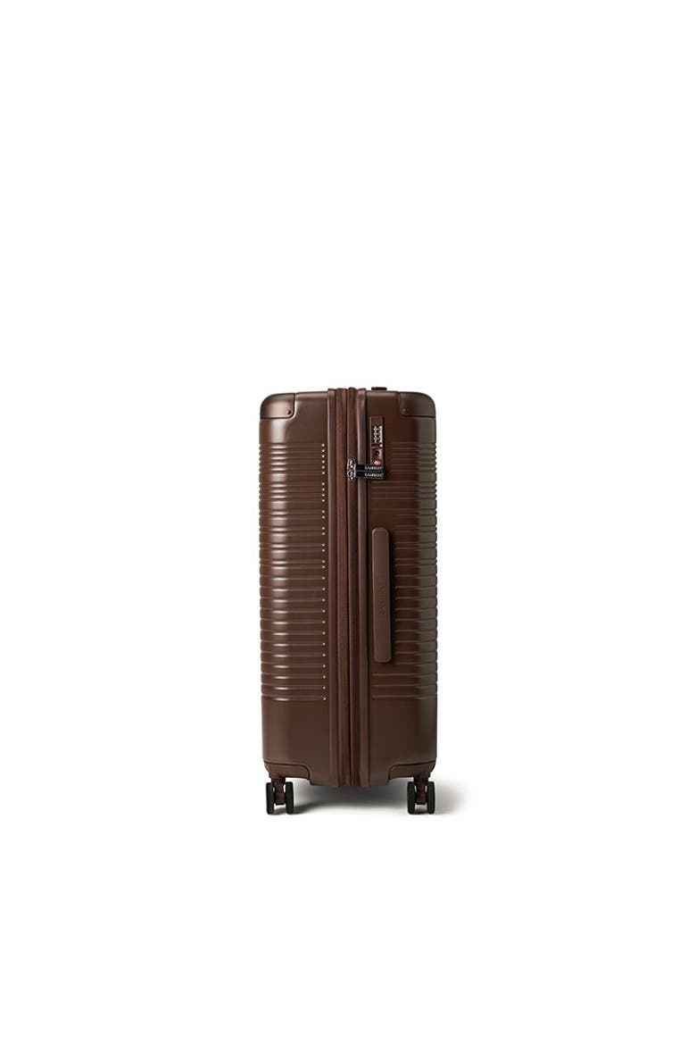 Milan - Medium Checked Luggage, Alternate, color, Chocolate