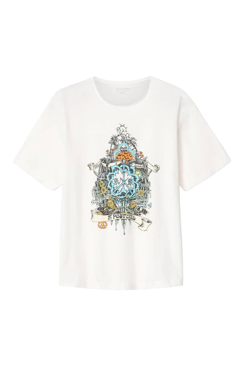 Nazare Graphic T-Shirt, Alternate, color, ASHEN WHITE