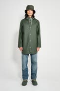 Stutterheim Stockholm Long Sleeve Hooded Raincoat