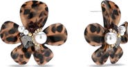 EYE CANDY LOS ANGELES Arabella Imitation Pearl Flower Post Earrings