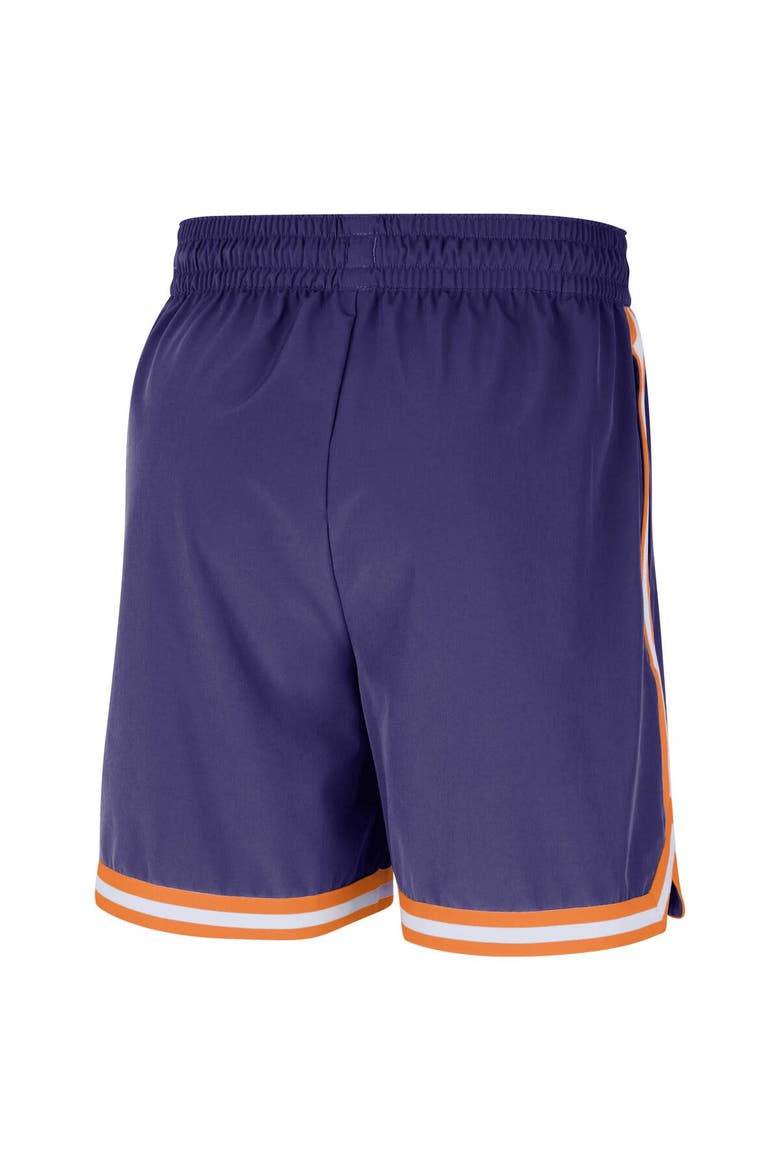 Men's Nike Purple Phoenix Suns Authentic Pre-Game Woven Performance Shorts, Alternate, color, Purple