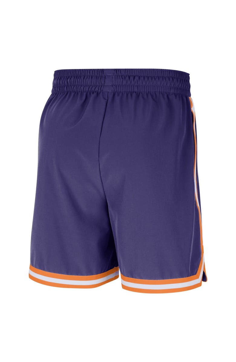 Nike Men's Nike Purple Phoenix Suns Authentic Pre-Game Woven Performance Shorts, Alternate, color, Purple
