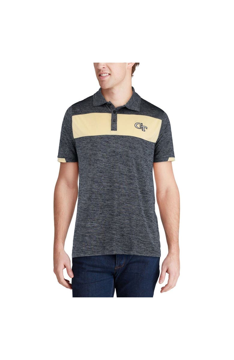 COLOSSEUM Men's Colosseum Navy Georgia Tech Yellow Jackets Nelson Polo, Alternate, color, 