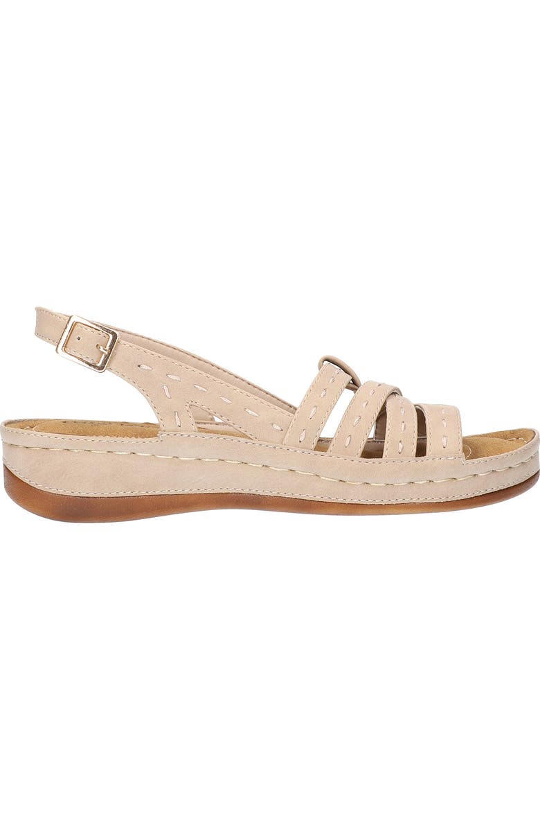 EASY STREET Kehlani Slingback Sandal, Alternate, color, Natural