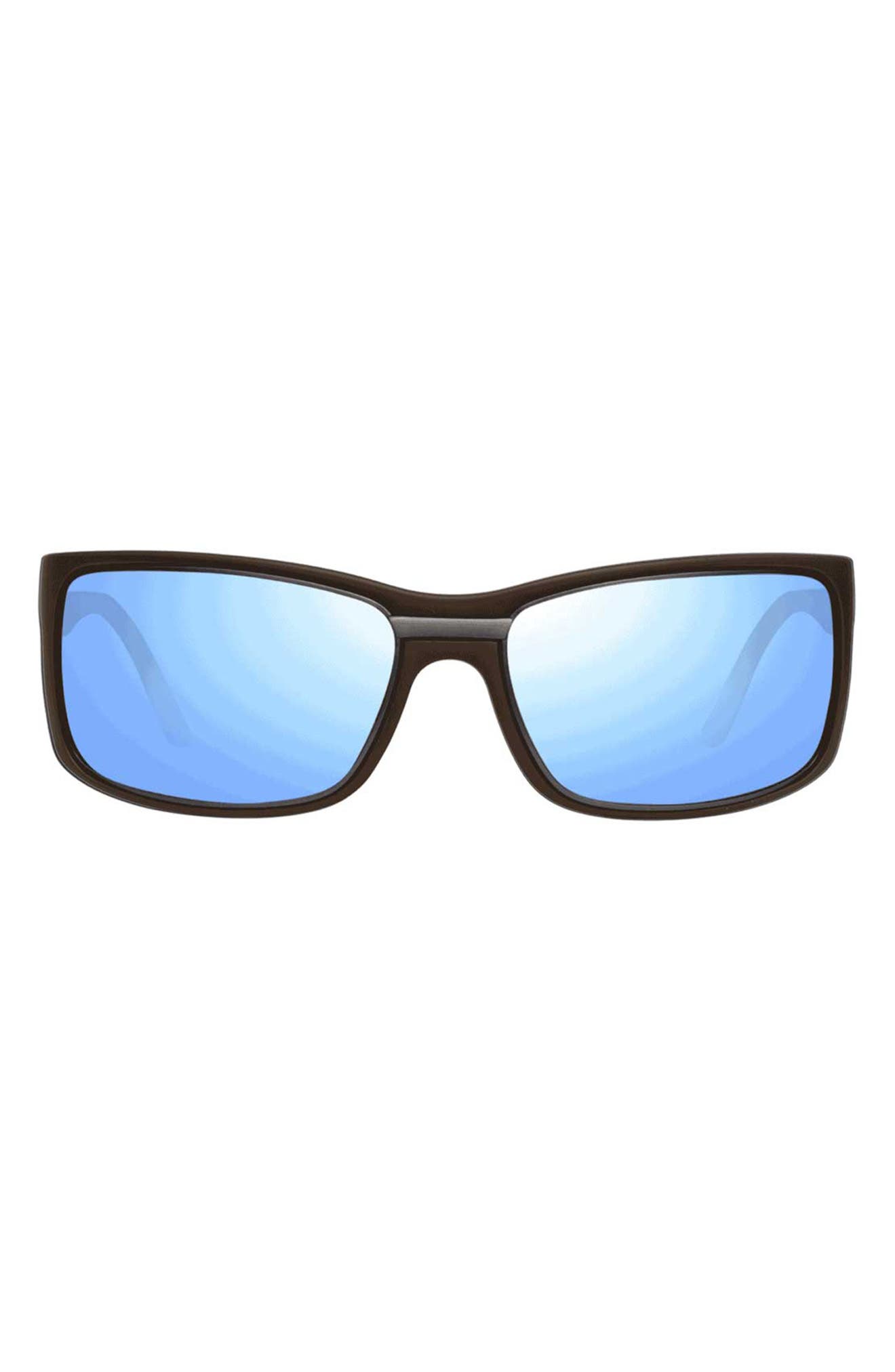 Revo Eclipse 63mm Square Sunglasses