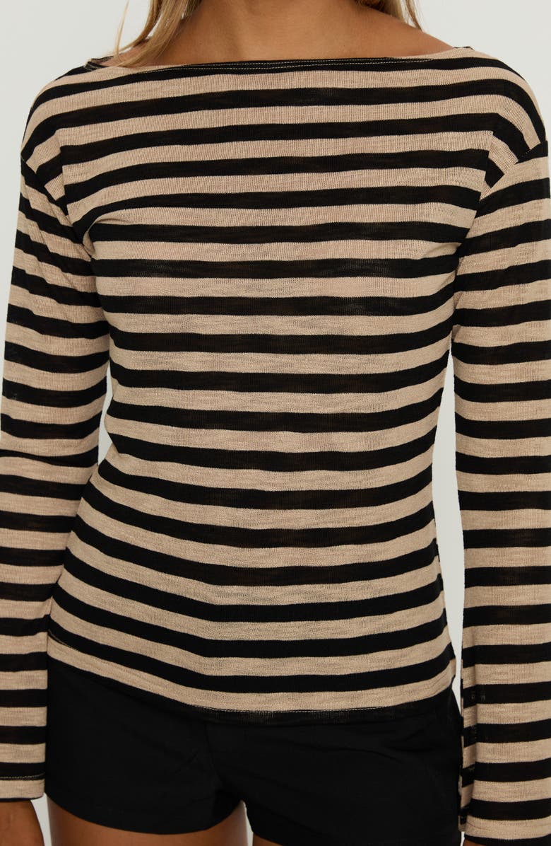 Princess Polly So Composed Boat Neck Knit Top, Alternate, color, 