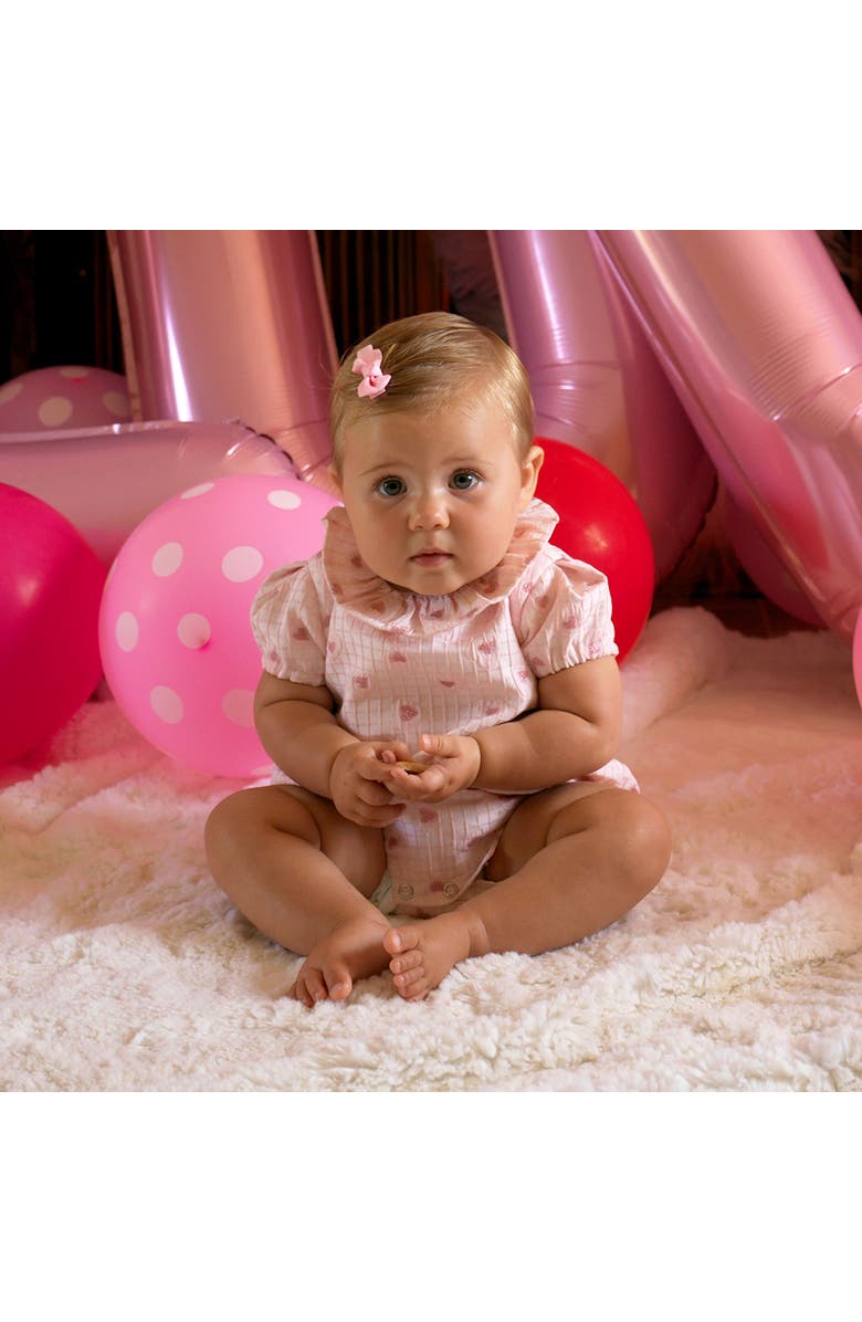 Rachel Riley Heart Check Damask Bubble, Alternate, color, Pink