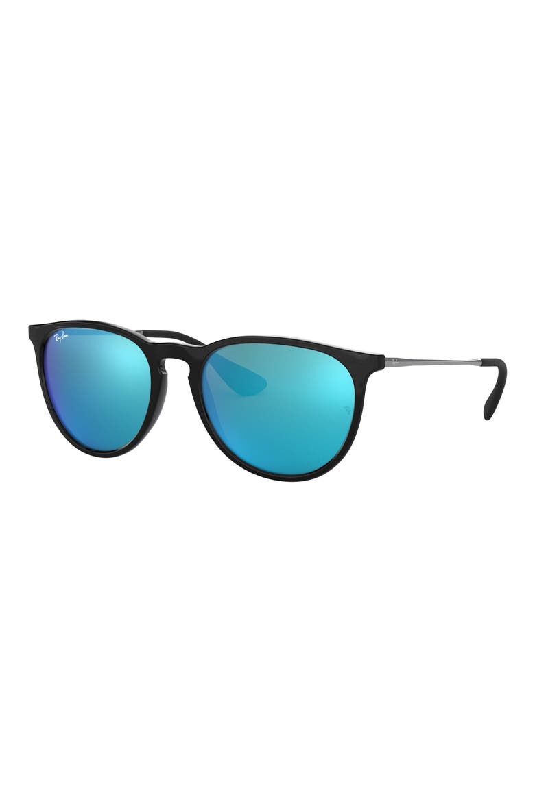 'Erika' 54mm Sunglasses, Alternate, color, BLUE