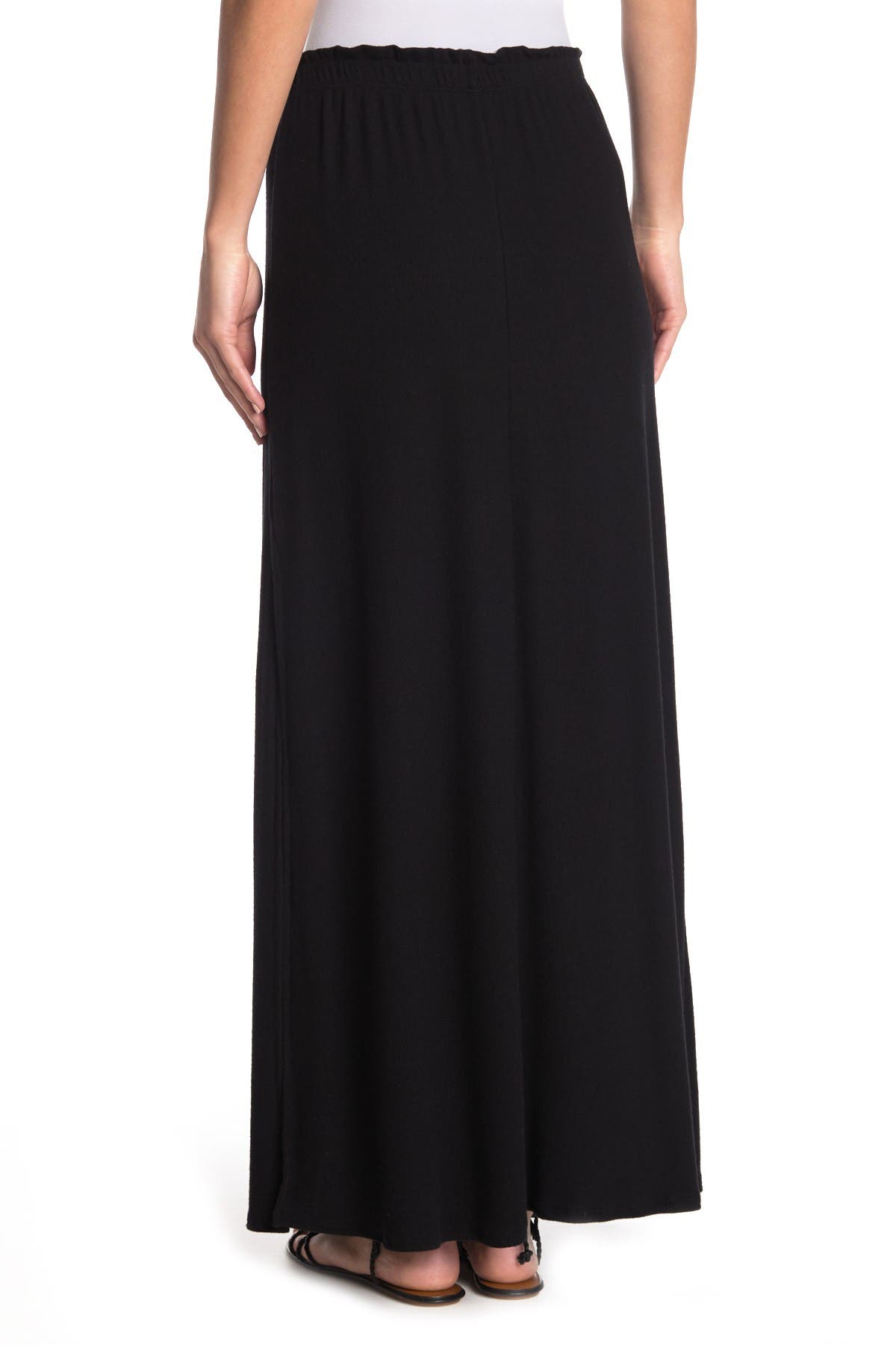Side Slit Ruffled Maxi Skirt - image 2