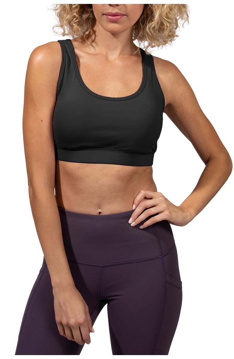 90 DEGREE BY REFLEX High Impact Ladder Back Sports Bra, Alternate, color,