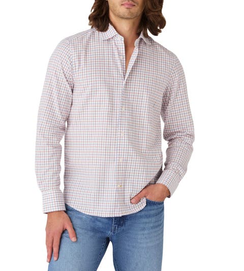 Reynolds Ultra Light Weight Brushed Tattersall Shirt