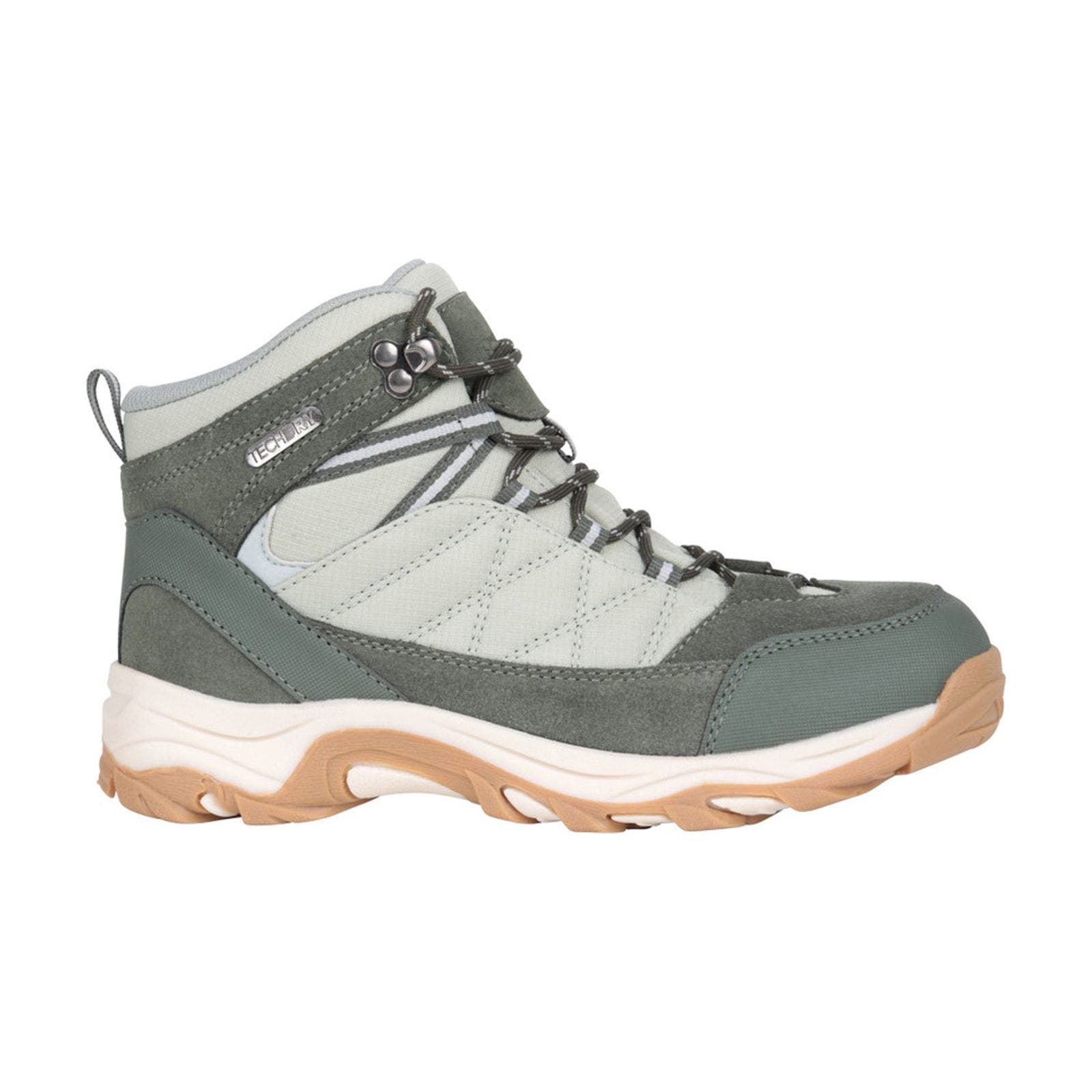 Rapid Suede Waterproof Walking Boots, Alternate, color, Light Khaki
