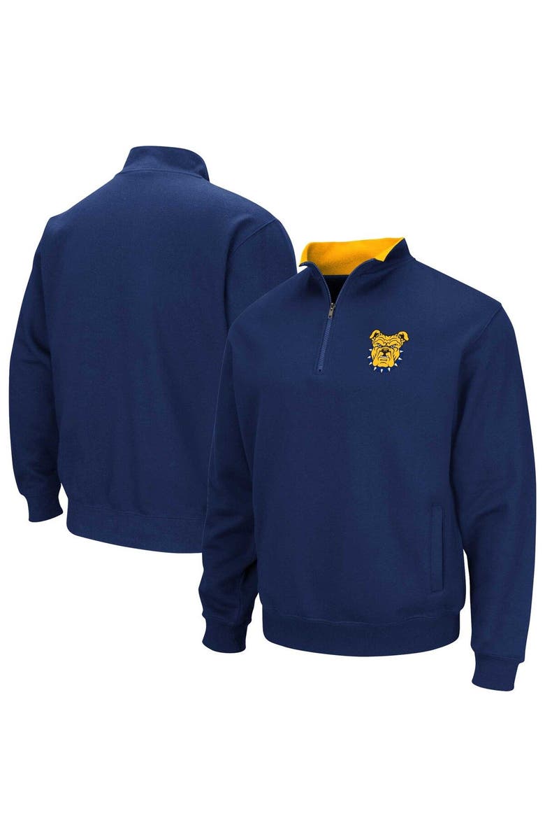 COLOSSEUM Men's Colosseum Navy North Carolina A&T Aggies Tortugas Quarter-Zip Sweatshirt, Main, color, Navy