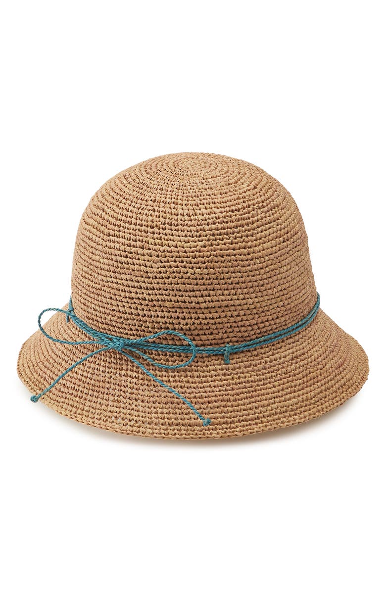 Helen Kaminski Rosie Packable Raffia Bucket Hat, Alternate, color, 