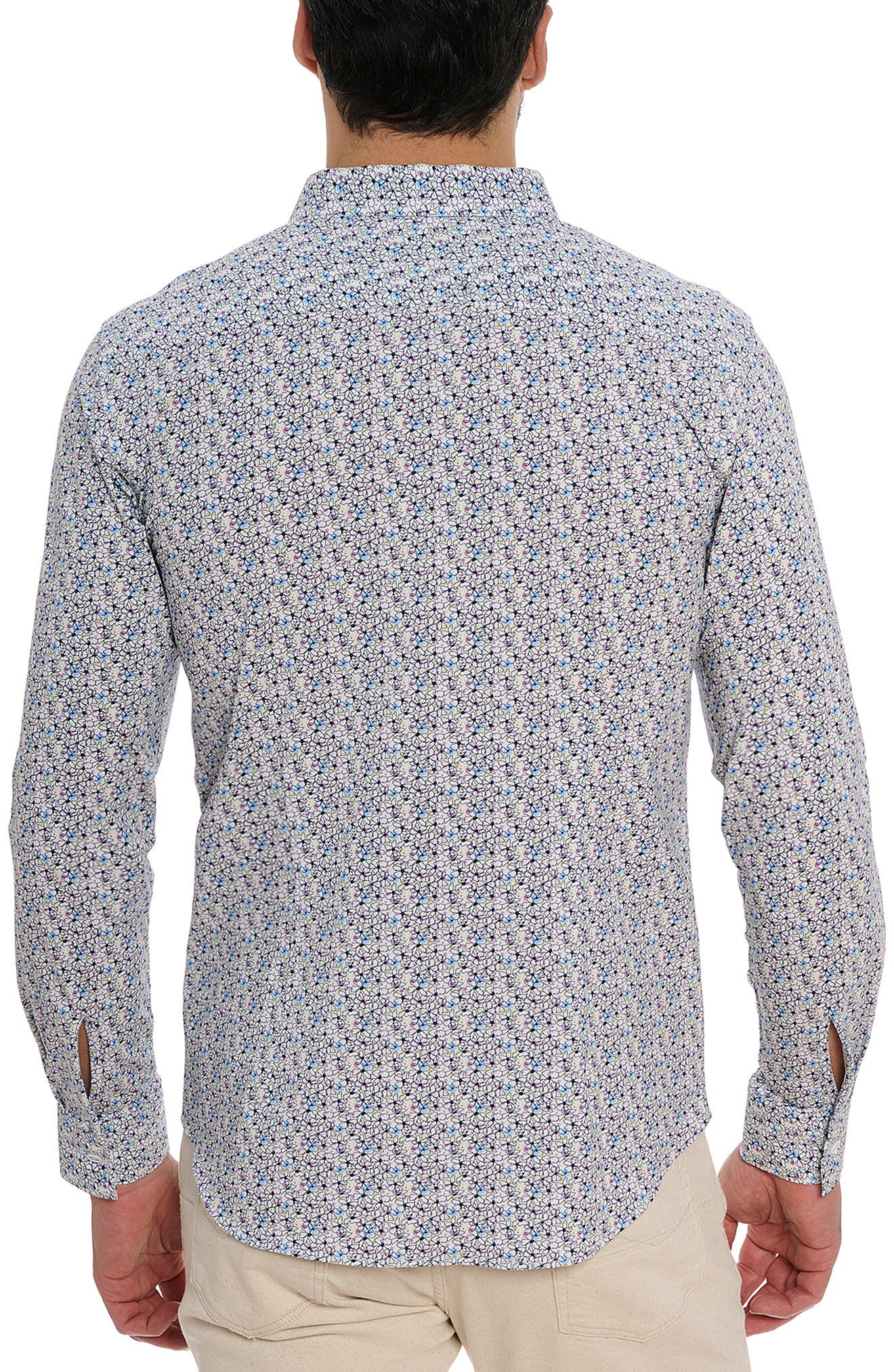 Robert Graham Kylen Floral Knit Button-Up Shirt (Men) | Nordstrom