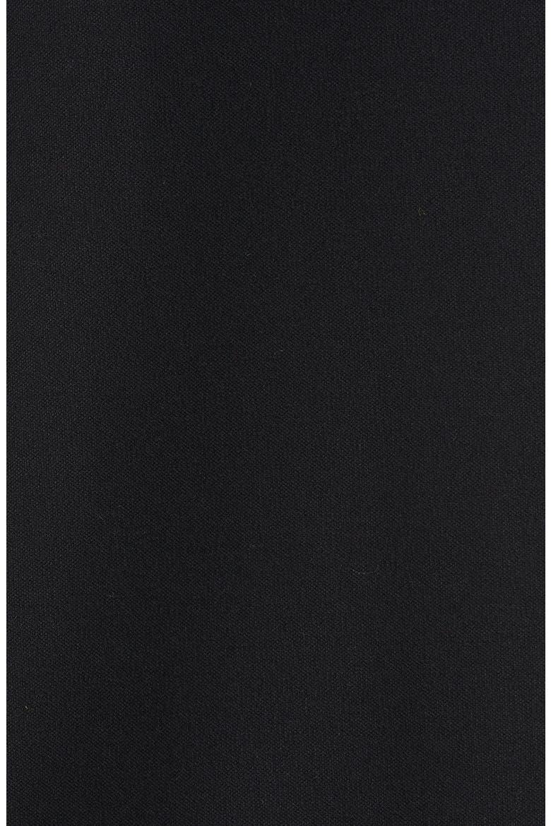 Mock Neck Short Sleeve Top, Alternate, color, BLACK