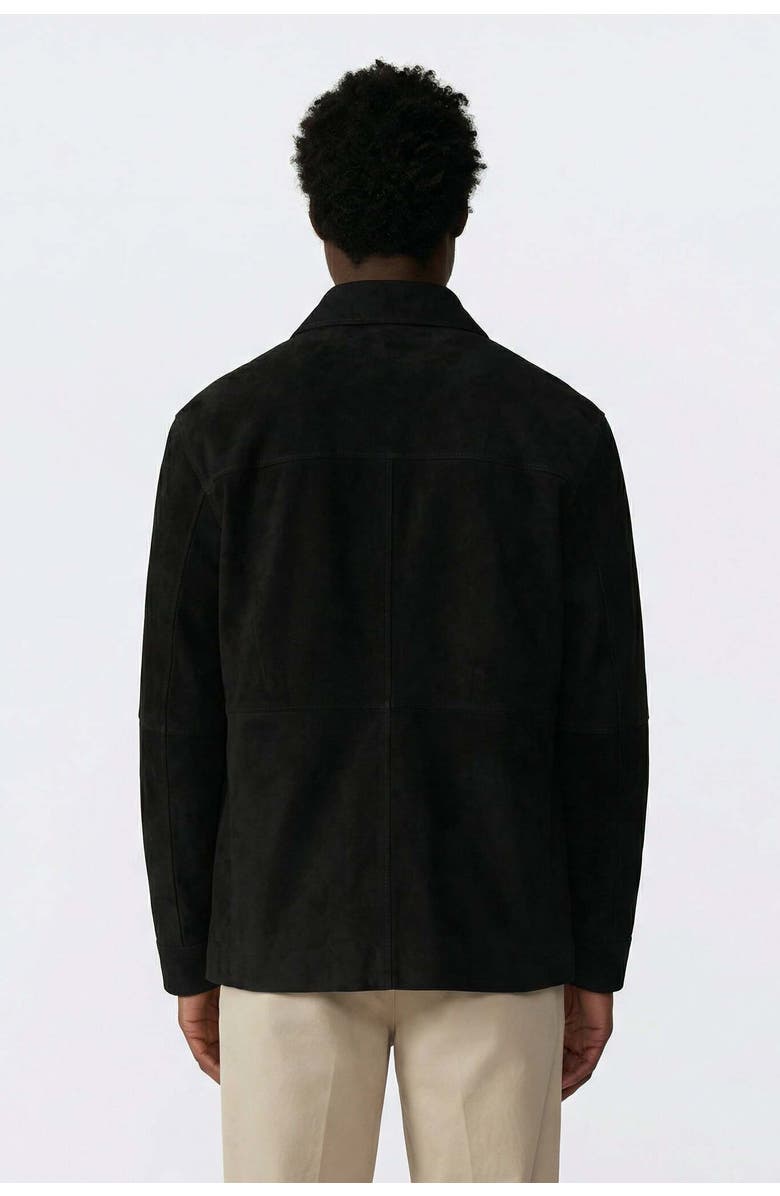 FURNIQ UK Beckett Suede Chore Jacket, Alternate, color, 