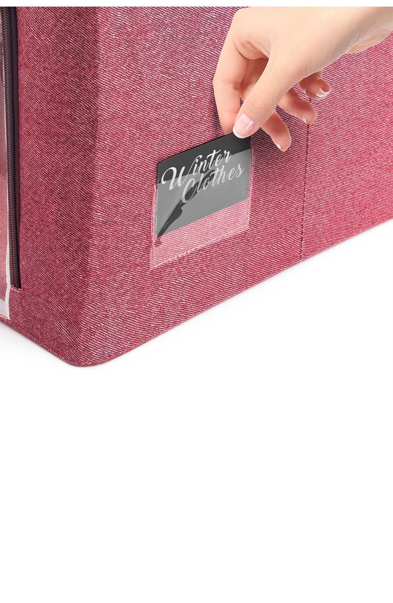 SORBUS Pink Window Storage Box - Pack of 2, Alternate, color,