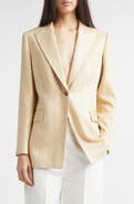 PARTOW Bow Silk Blend Jacket