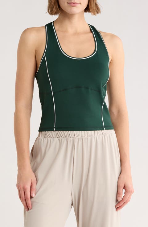 All Day Active Crop Tank Top