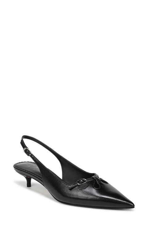 Fauna Kitten Heel Slingback Pump (Women)