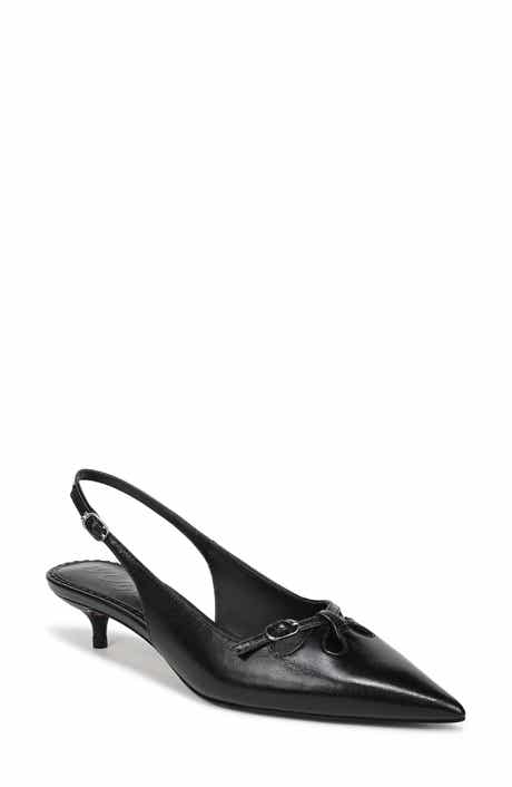 Sam Edelman Fauna Kitten Heel Slingback Pump