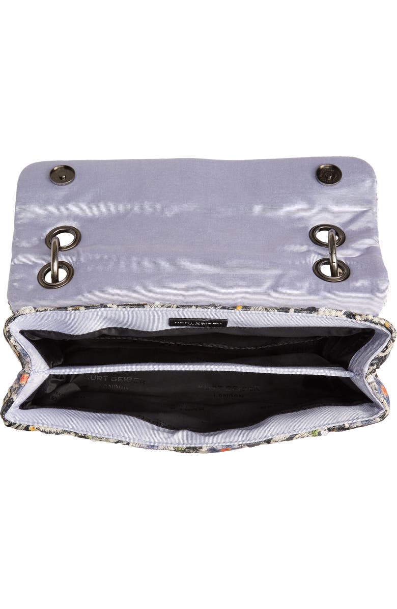 Kurt Geiger London Kensington Embroidered Sequin Shoulder Bag, Alternate, color,