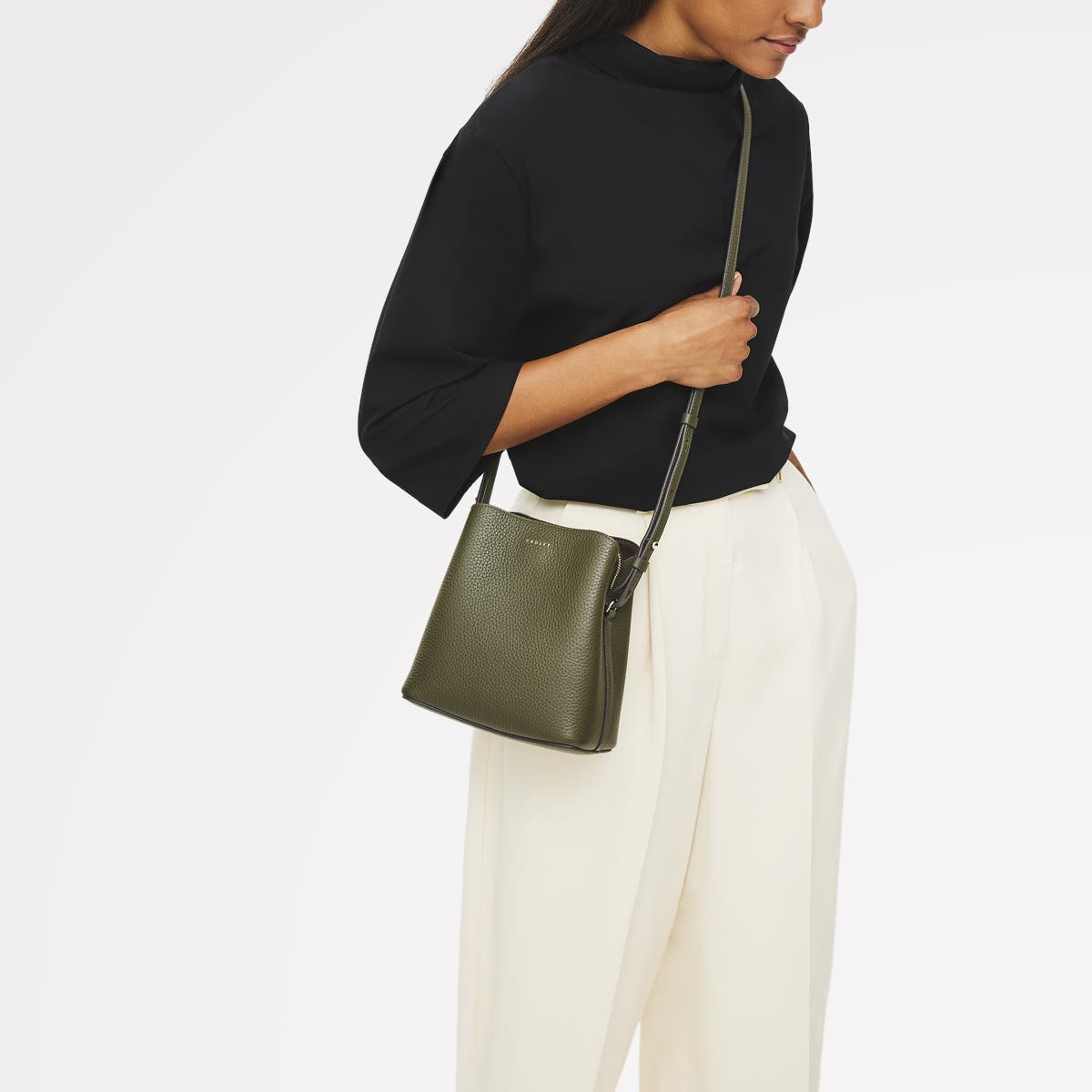 Dukes Place Small Compartment Crossbody Bag, Alternate, color, Pine Needle