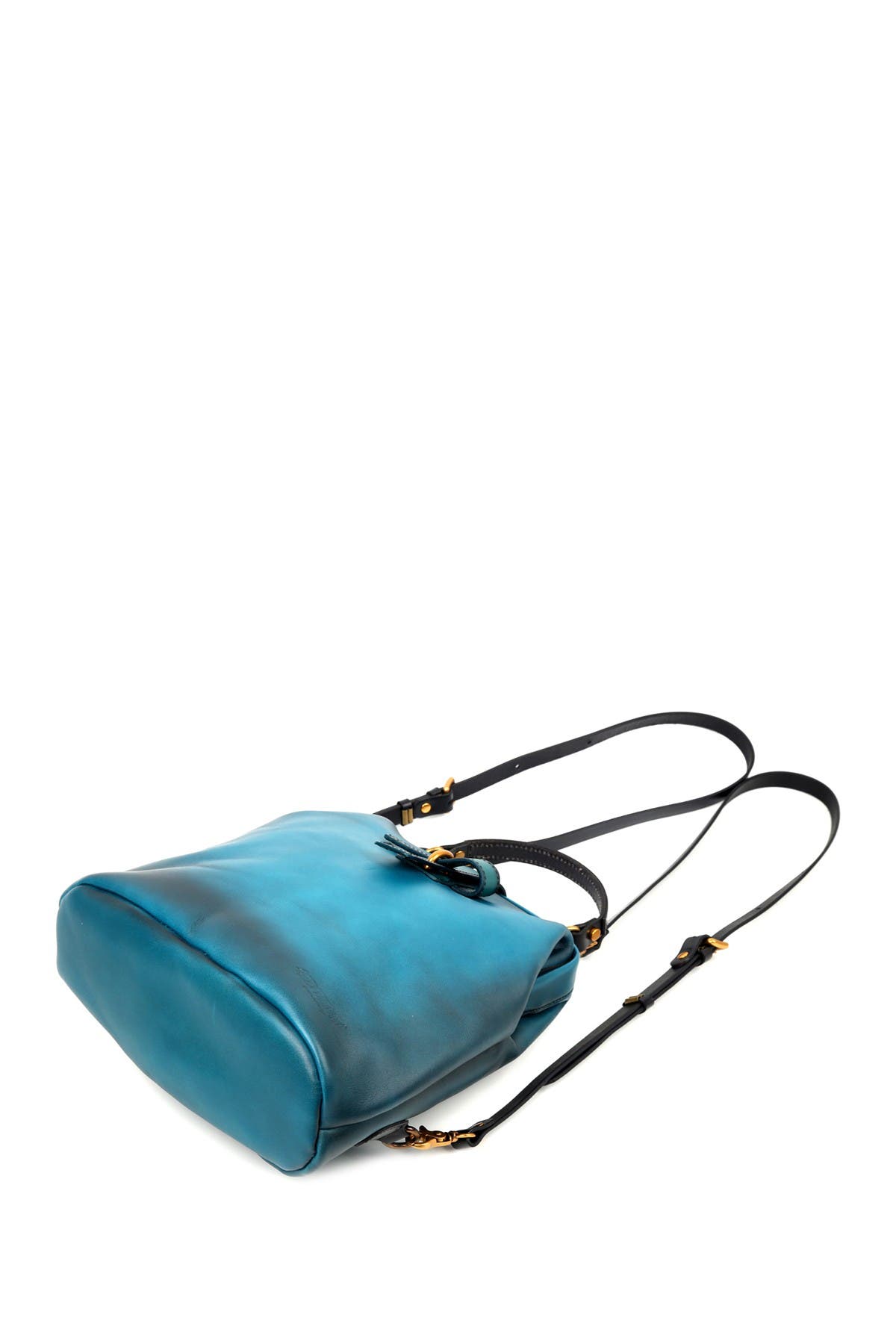 Pamela Convertible Leather Backpack, Alternate, color, TURQUOISE
