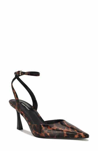 Nine West Kellie Ankle Strap Pointed Toe Pump
