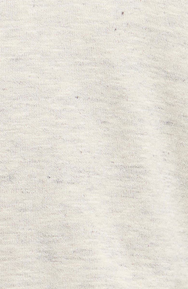 Barbour Flaxby Linen Blend Crewneck Sweater, Alternate, color, Neutral