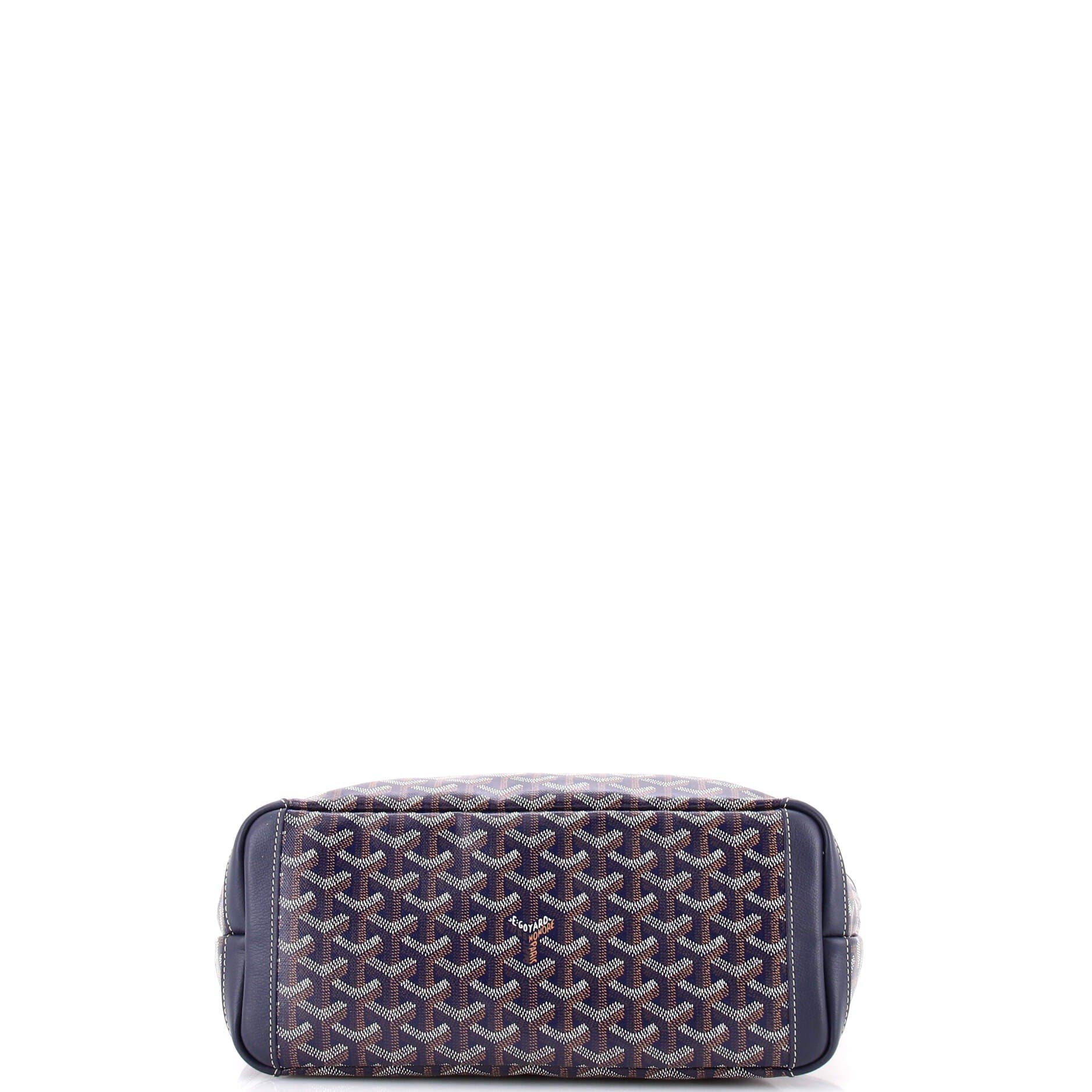 Pre-Owned Goyard Artois Tote Coated Canvas PM, Alternate, color, Blue