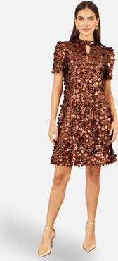 Yumi Big Sequin Tunic Dress