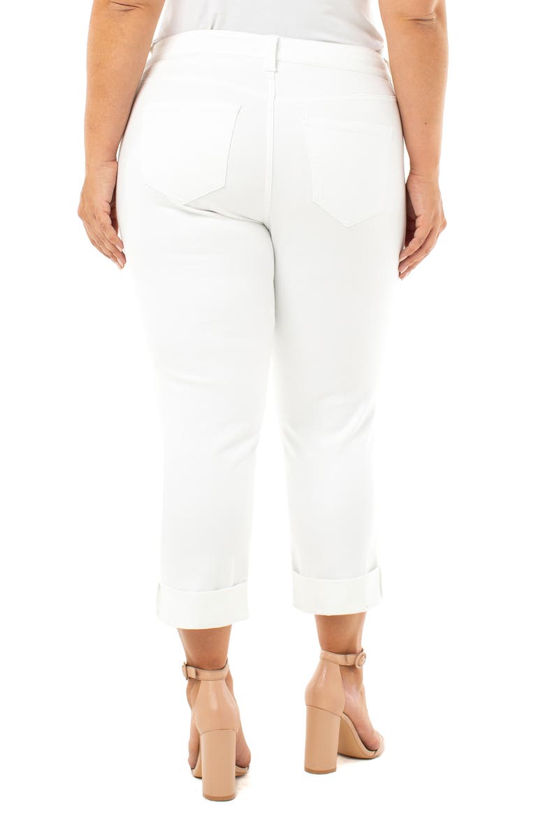 Charlie Crop Jeans, Alternate, color, BRIGHT WHITE
