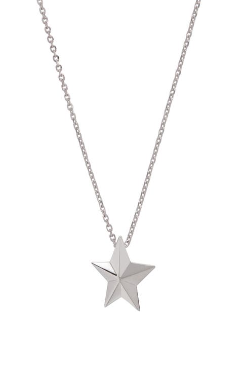 Angela Cummings Star Pendant Chain Necklace