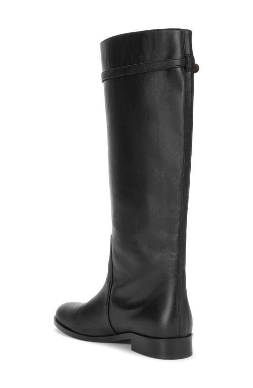 Staud Harlow Riding Boot In Animal Print
