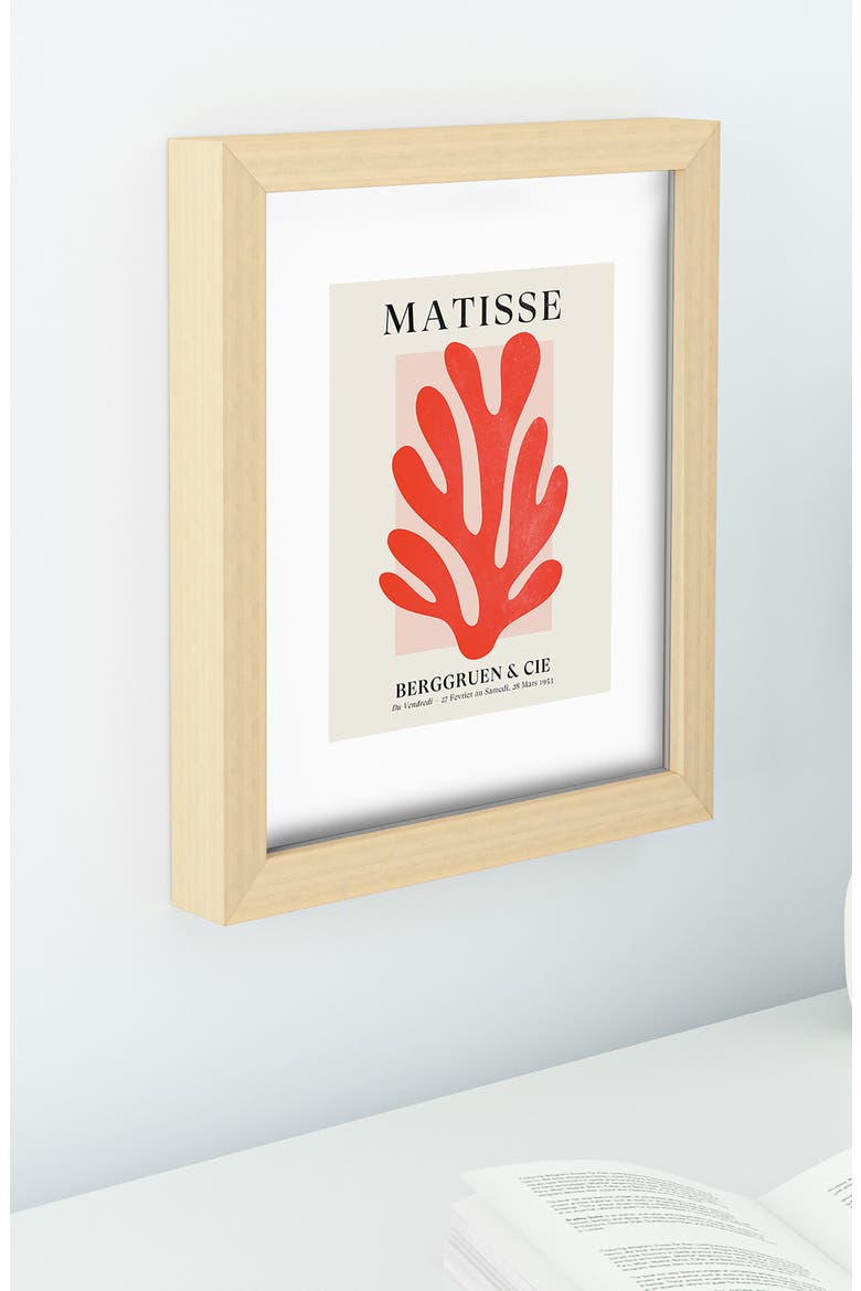 Jazz Leaf Matisse Edition Mid Century Series Art Print, Alternate, color, MULTI