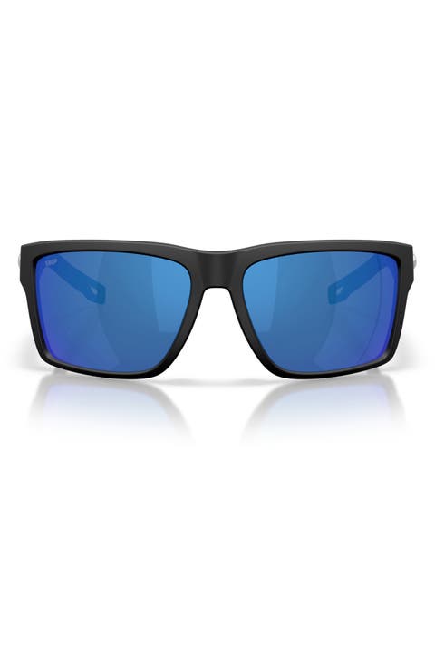 San Carlos 61mm Polarized Rectangular Sunglasses