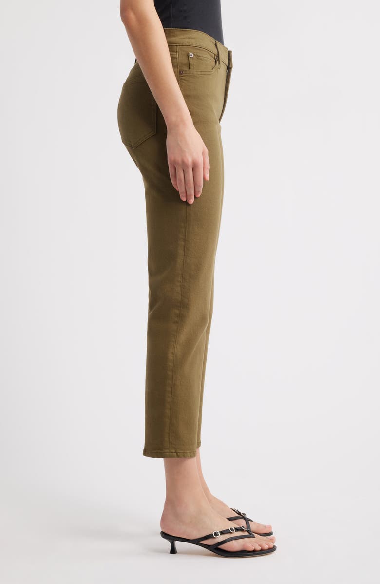 FRAME The Borrowed Mid Rise Boyfriend Jeans, Alternate, color, Artichoke