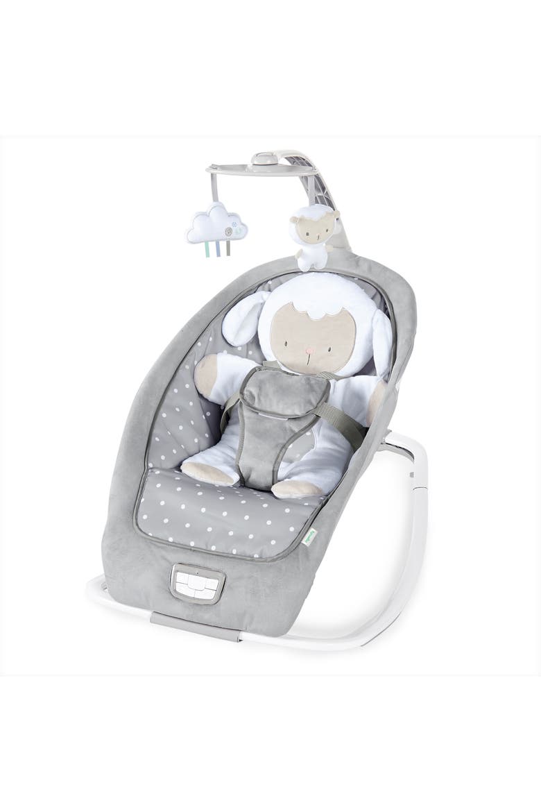 Infant to Toddler Rocker and Baby Bouncer Seat, Main, color, Grey
