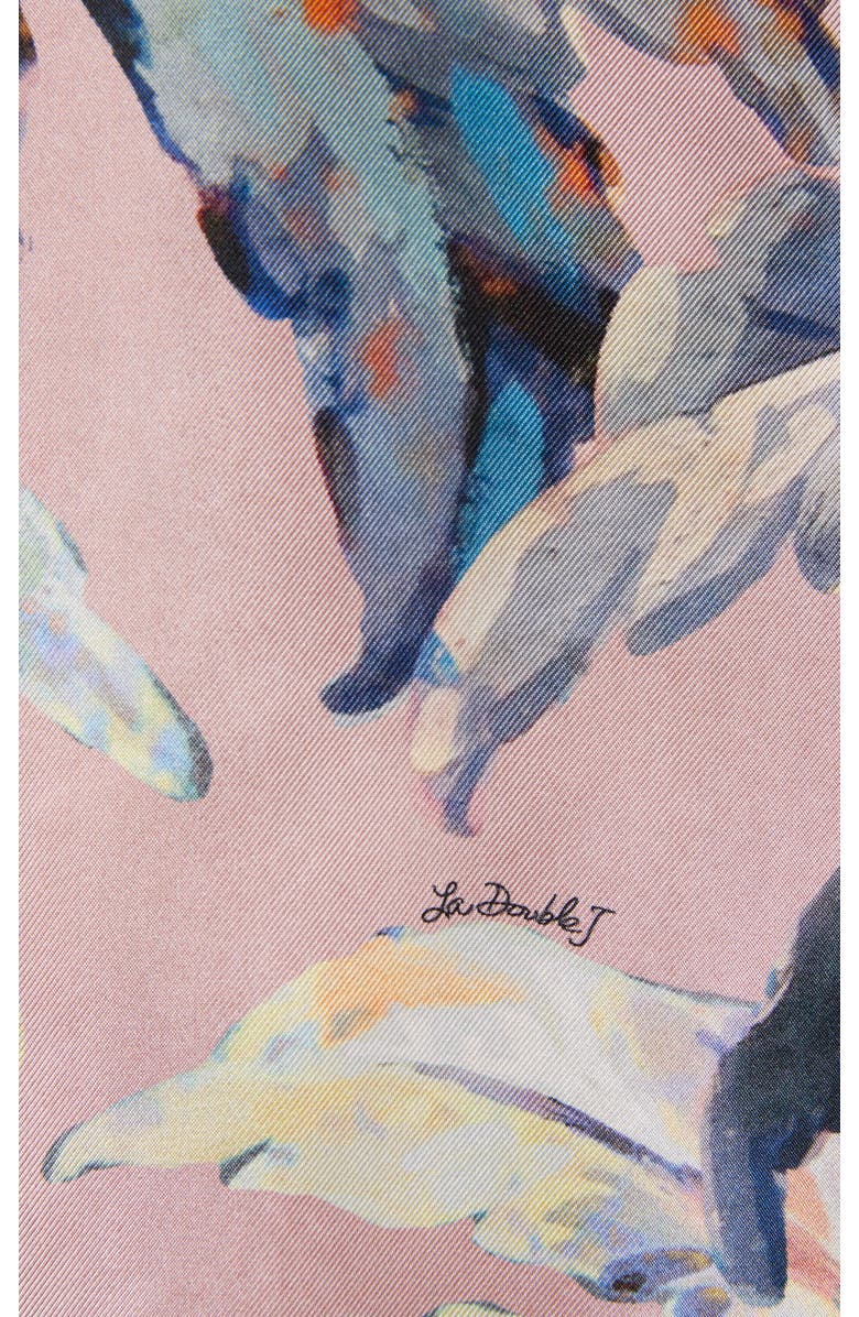 La DoubleJ Drawstring Pants Maxi Tropicana Mauve, Alternate, color, Maxi Tropicana Mauve