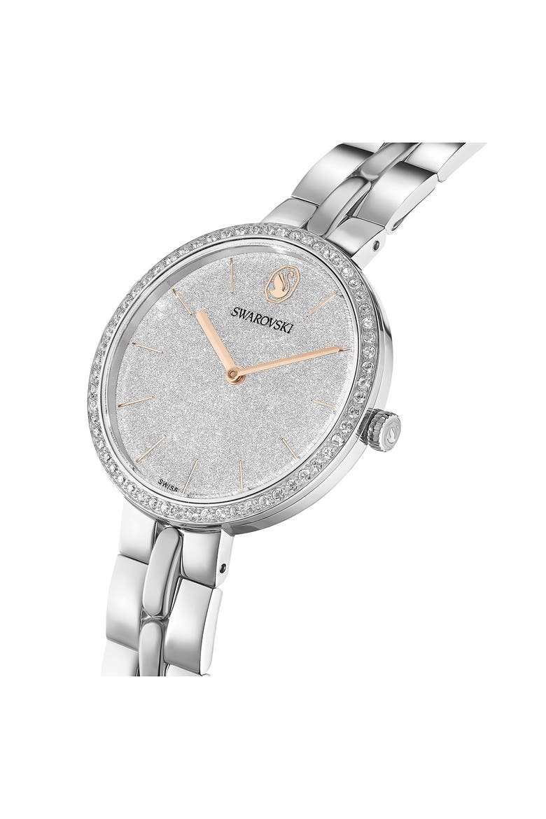 Cosmopolitan Bracelet Watch, 40mm, Alternate, color, SILVER