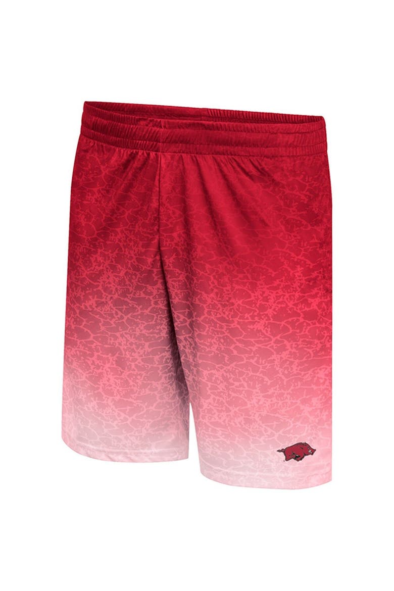 Men's Colosseum Cardinal Arkansas Razorbacks Walter Shorts, Alternate, color, Cardinal