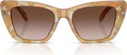 Tory Burch 52mm Cat Eye Sunglasses