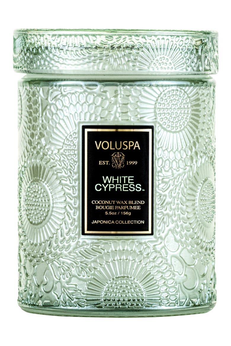 Japonica White Cypress Jar Candle (Limited Edition), Main, color, WHITE CYPRESS