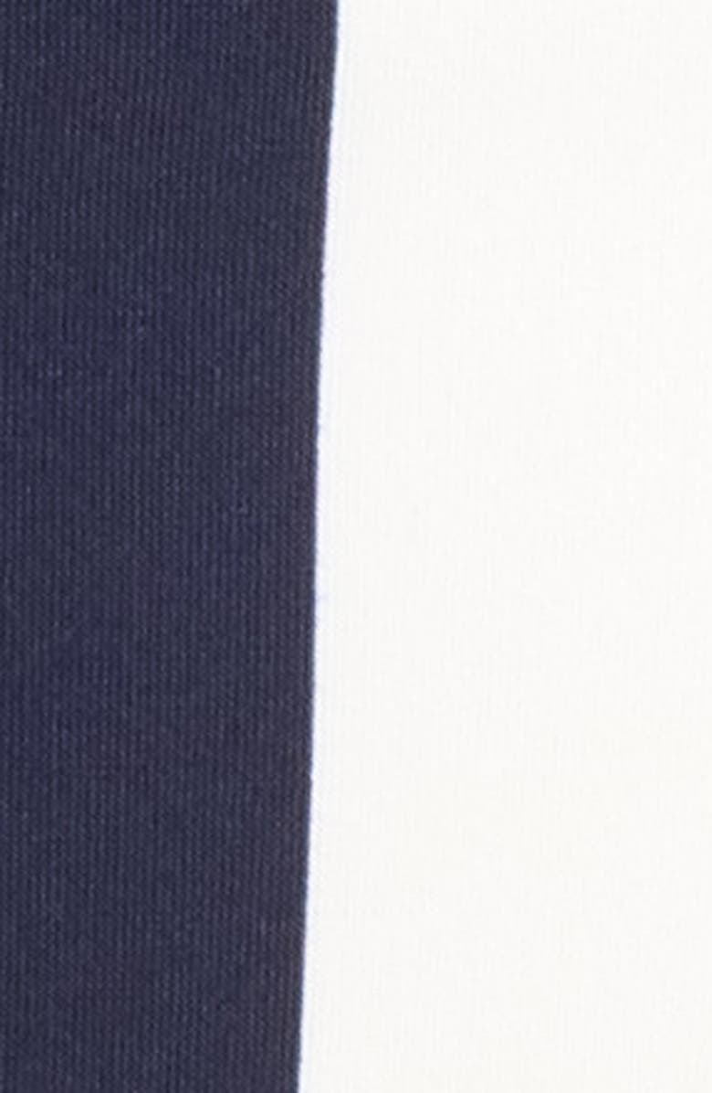 Reiss Bridgette Bikini Bottoms, Alternate, color, Navy/Brown