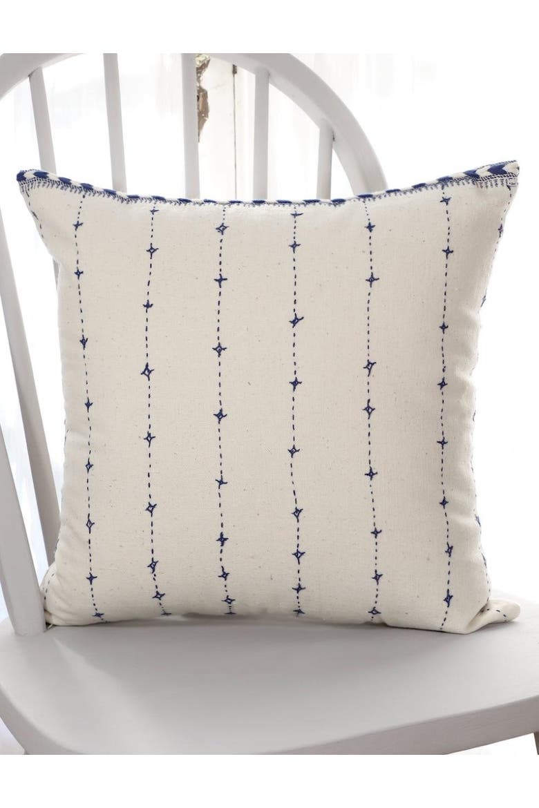 Celestea Throw Pillow Cover, Alternate, color, Blue, White